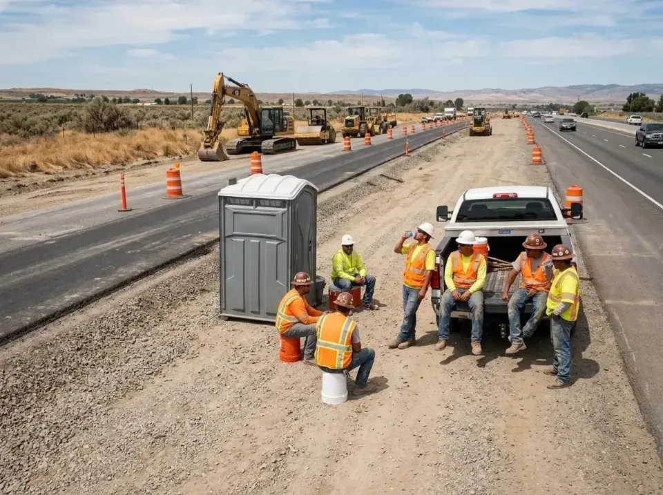 highway-road-construction-crew-007 — frequently asked questions, Porta Potty and Restroom Rentals in Whitmore Lake, MI